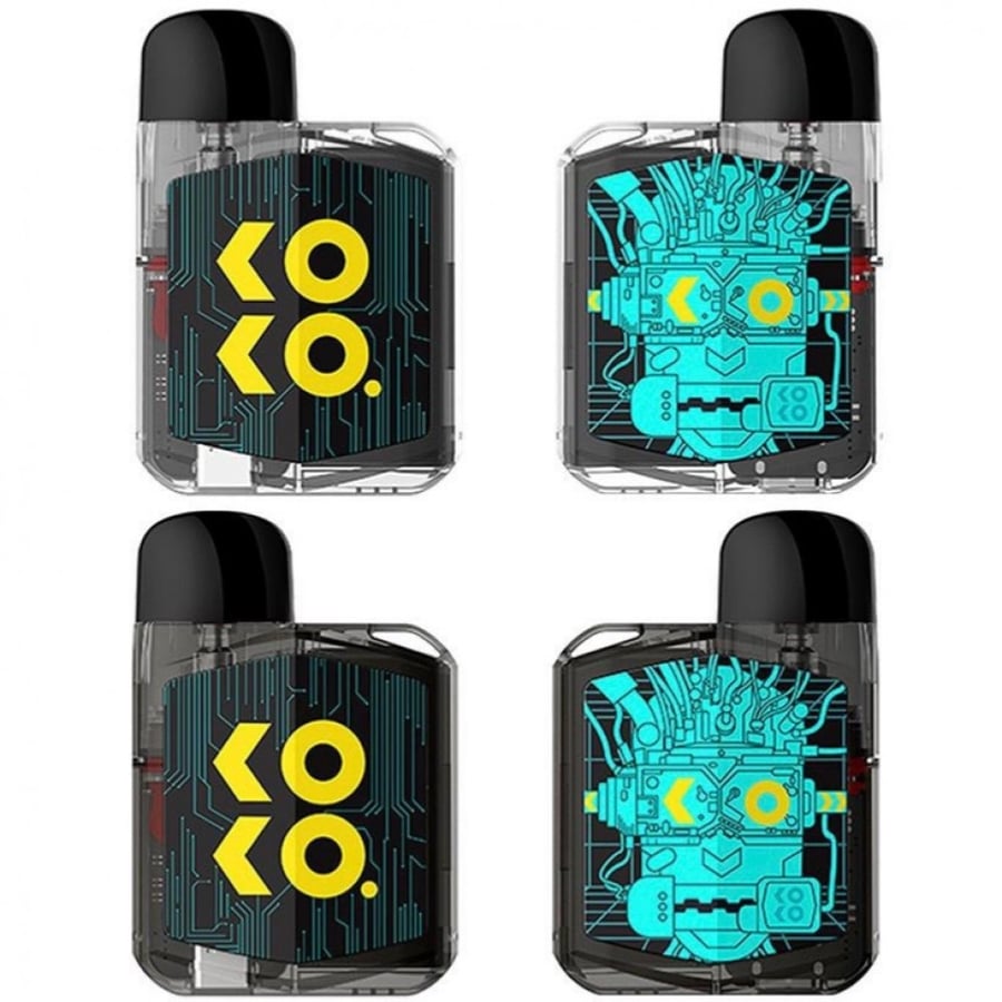 سحبة سيجارة كاليبرن كوكو برايم شفاف الاصدار الجديد- UWELL Caliburn KOKO PRIME (VISION) Pod Kit 690mAh
