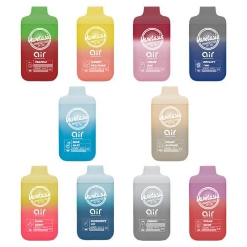 سحبة سيجارة فيبتازيا اير 6000 موشة كرز خوخ VAPETASIA AIR Cherry Peachade 6000 PUFFS