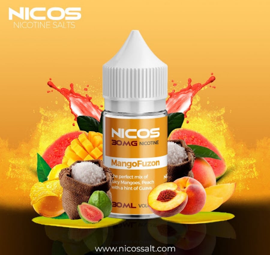 Nicos Mango Fuzon - Salt Nicotine