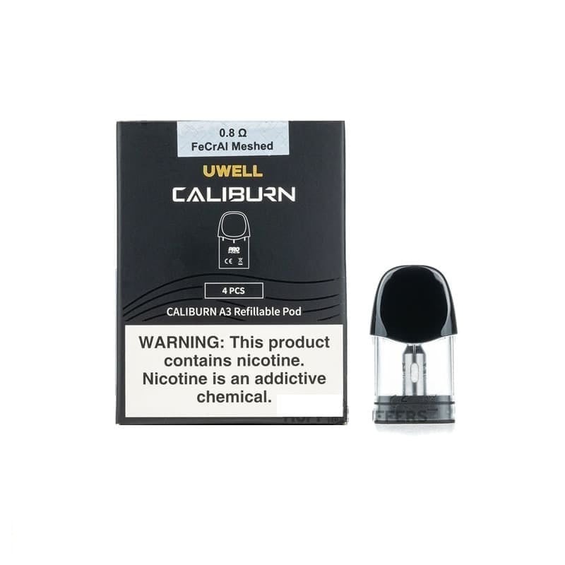بودات يو ويل كاليبرن A3 و AK3 اوم 0.8 UWELL CALIBURN Pods A3 & AK3