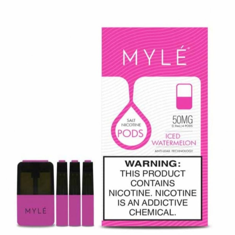 بودات مايلي ماجناتيك بطيخ بارد ( الاصدار الرابع ) - MAGNETIC MYLE PODS ICED WATERMELON - V4