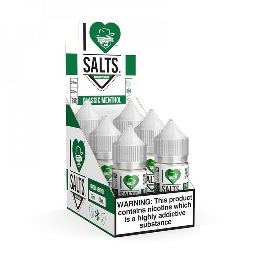 I LOVE SALTS CLASSIC MENTHOL - Salt Nicotine