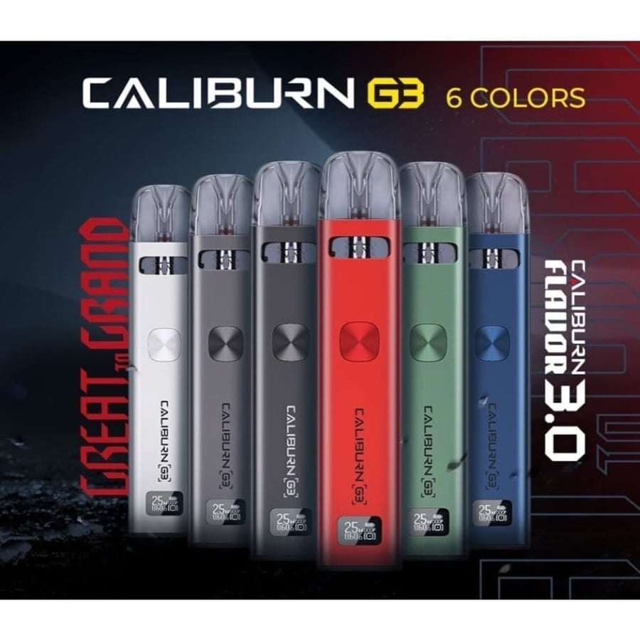 سحبة كاليبرن جي 3 بود كيت من يو ويل Uwell Caliburn G3 Pod Kit