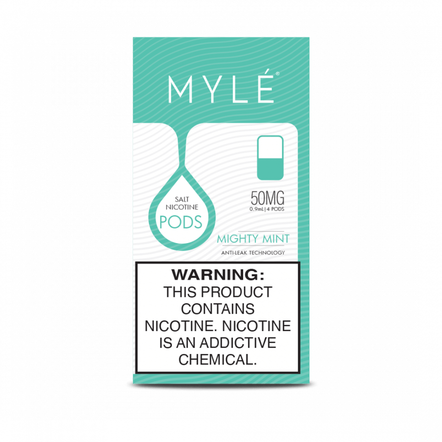 بودات مايلي ماجناتيك بنكهة النعناع ( الاصدار الرابع ) - MAGNETIC MYLE PODS MIGHTY MINT - V4