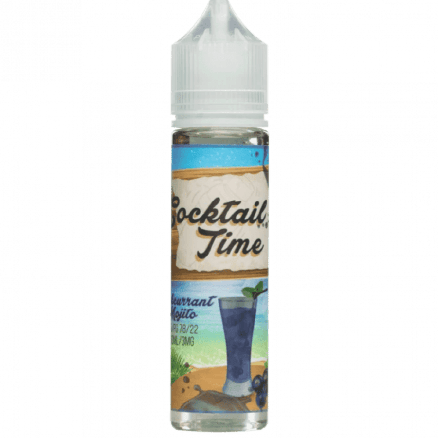 نكهة كوكتيل تايم موهيتو توت 60 ملي - DR. VAPES Cocktail Time Blackcurrant Mojito - 60ML