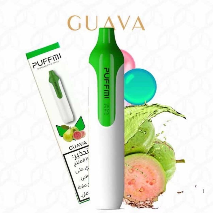سحبة بف مي نكهة جوافة - PUFFMI GUAVA 1500 PUFFS