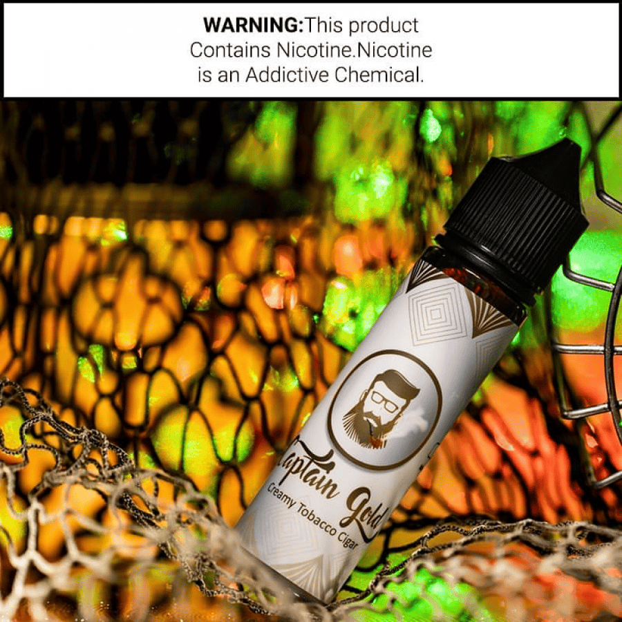 نكهة كابتن قولد كريمي توباكو سيجار - Captain Gold Creamy Tobacco Cigar