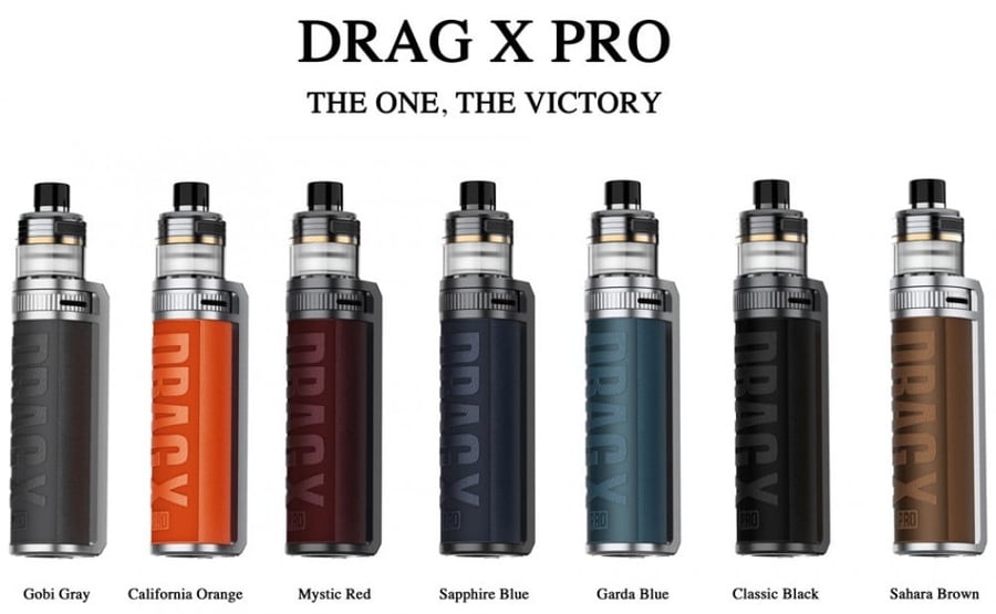 شيشة و سحبة دراق اكس برو من فوبو - VOOPOO DRAG X PRO 100W