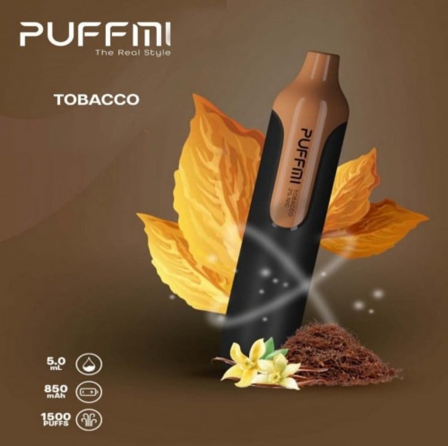 سحبة بف مي توباكو - PUFFMI TOBACCO 1500 PUFFS