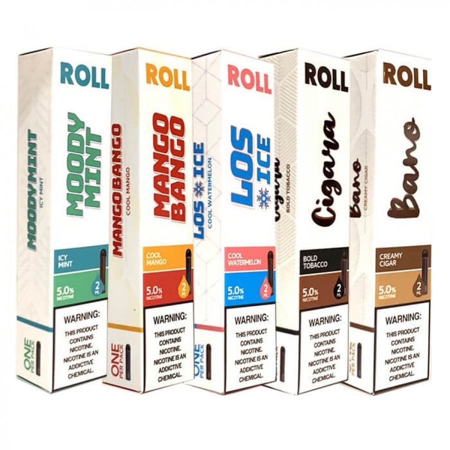 سحبة سيجارة جاهزة رول بنكهات مختلفة Roll Disposable Device
