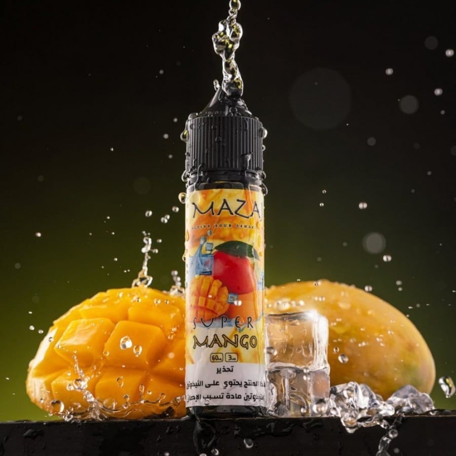 نكهة مزاج سوبر مانجو باردة - MAZAJ Super Mango - 60ML