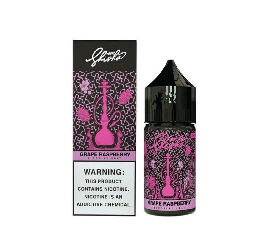 ناستي شيشة عنب توت سولت نيكوتين - NASTY SHISHA GRAPE RASPBERRY - Salt Nicotine