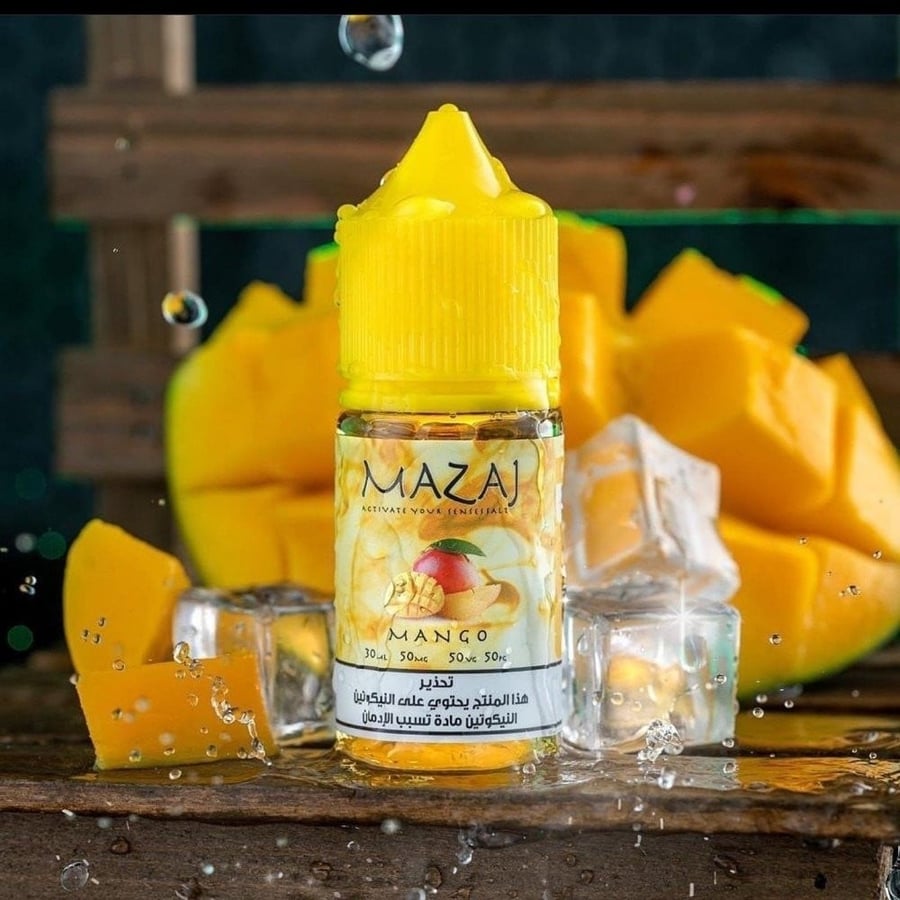 نكهة مزاج مانجو سولت نيكوتين - MAZAJ Mango - Salt Nicotine