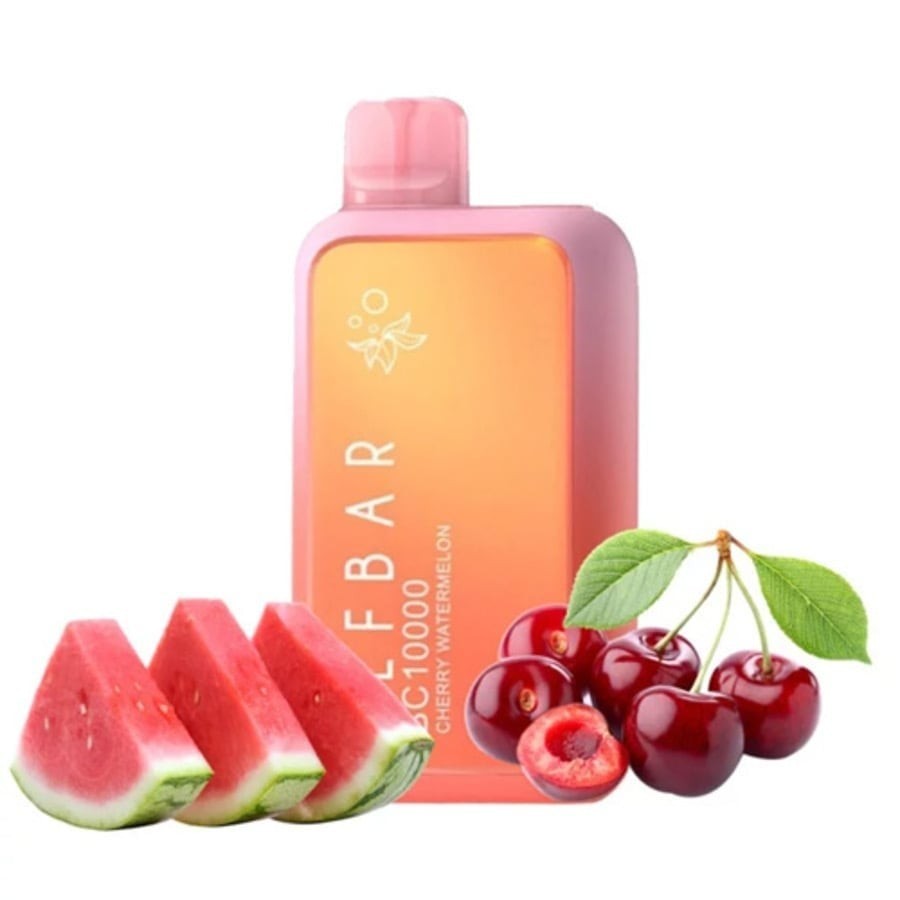 سحبة ايلف بار 10000 موشة بطيخ كرز  ELF BAR BC10000 CHERRY WATERMELON 10K PUFFS