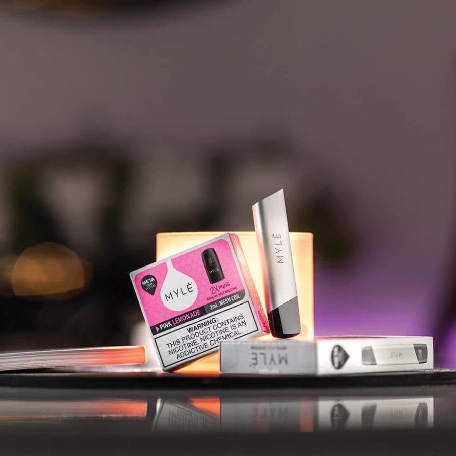 بودات مايلي ميتا بود الاصدار الخامس بينك ليمونادا Myle Meta Pods V5 Pink Lemonade