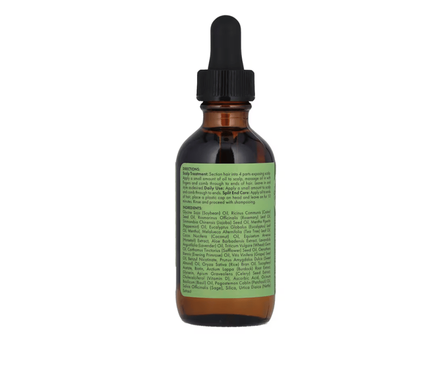Milay, hair and scalp strengthening oil, rosemary and mint, 2 fluid ounces (59 ml)