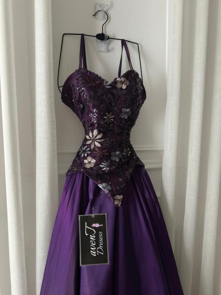 فستان سهره A9100 Purple