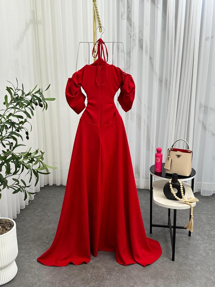 Eid dress red