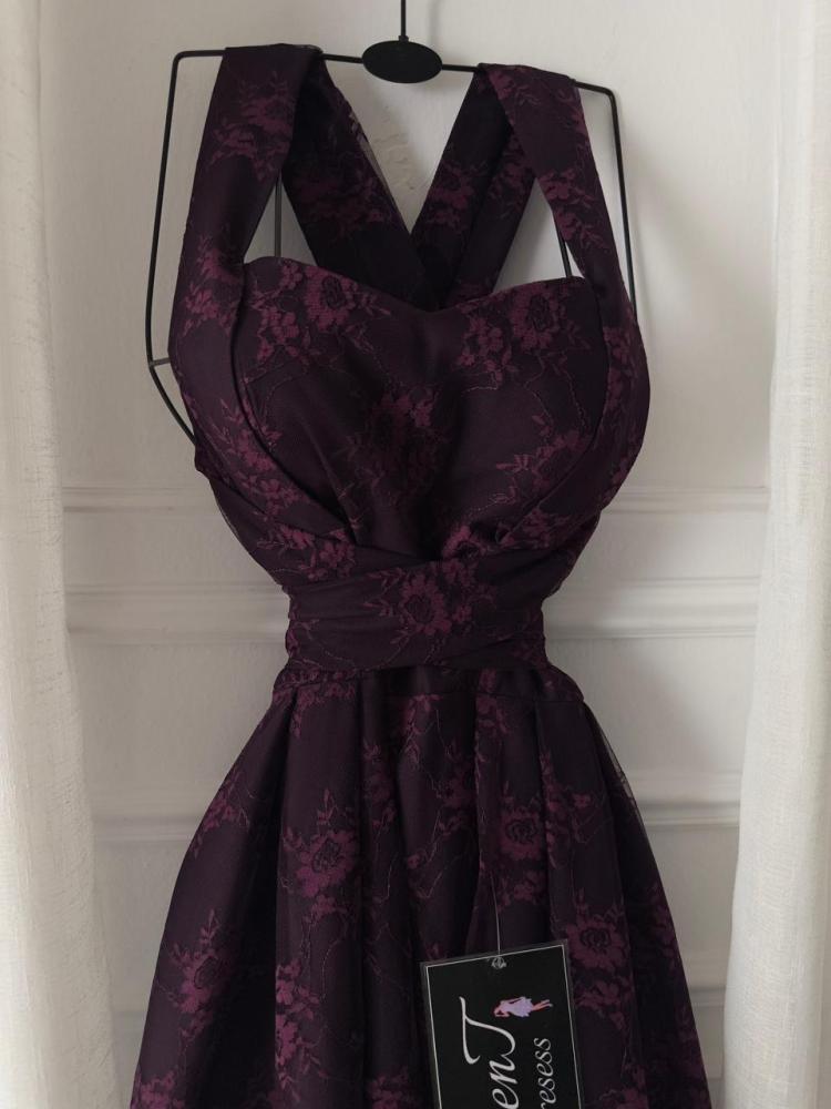 فستان Purple العيد A0099
