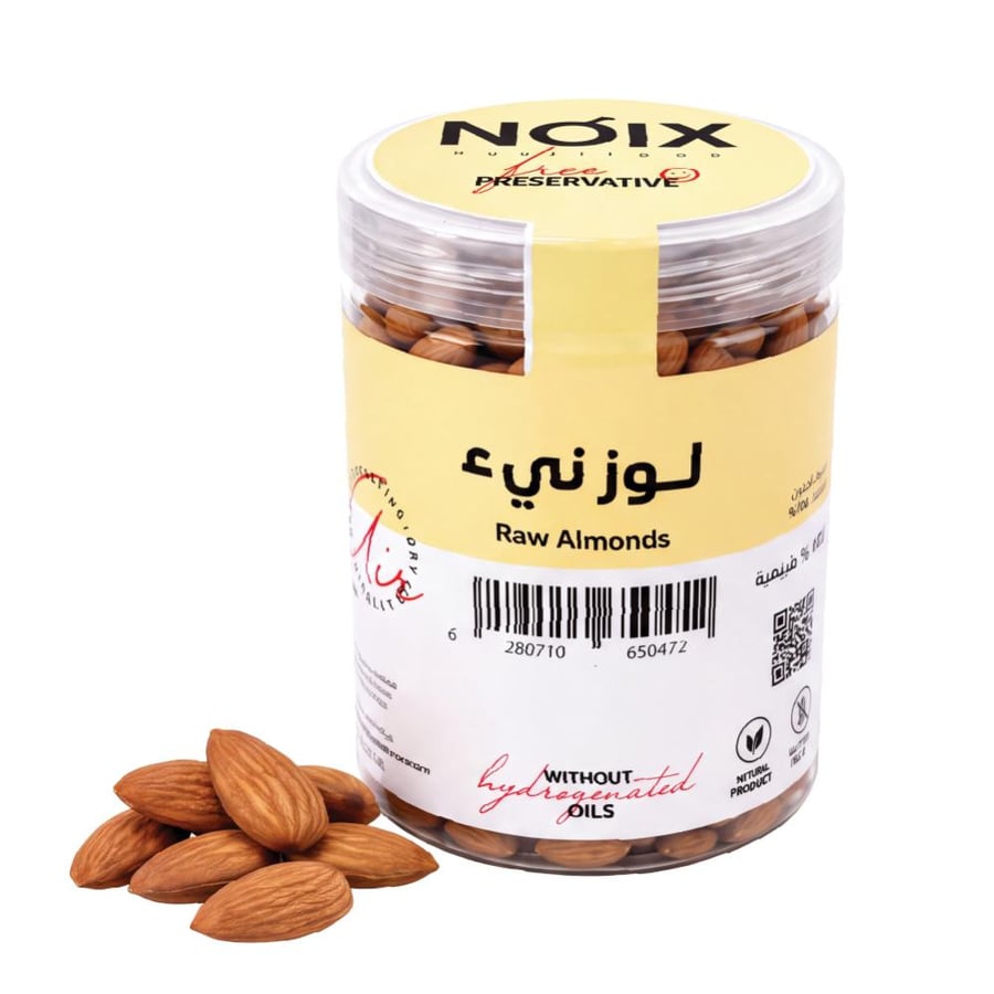 لوز نيء