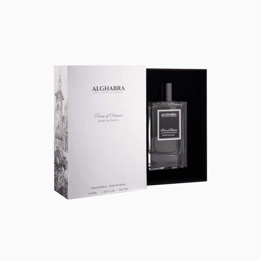 عطر الغبرة قصيدة دمشق اكستريت دي بارفيوم 50 مل Alghabra Poem of Damas