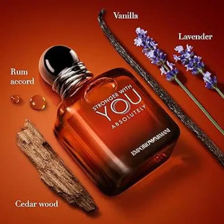 عطر ارماني سترونجر ويذ يو ابسلوتلي الرجالي او دو بارفيوم100مل