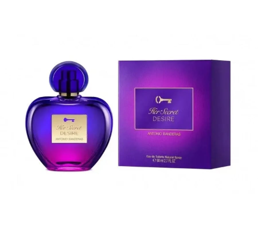 عطر انتونيو بانديراس هير سيكريت ديزاير او دو تواليت 80مل
