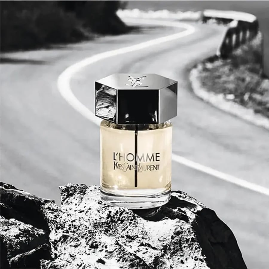 عطر ايف سان لوران ال هوم الرصاصي تواليت 100مل