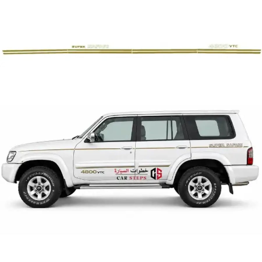 خط جانبي نيسان باترول 2002