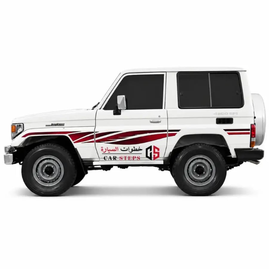 خط جانبي تويوتا ربع 2004 سعودي