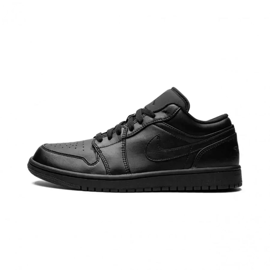 AIR JORDAN 1 LOW "Triple Black"