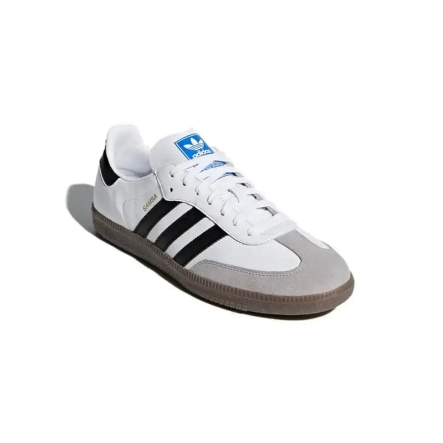 Adidas Samba White Black | سامبا أبيض أسود
