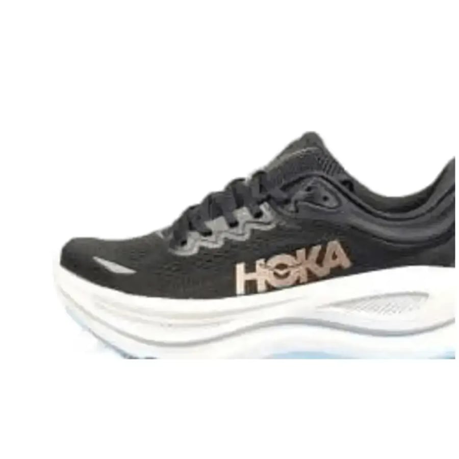 HOKA Bondi 9 - Black/Rose Gold