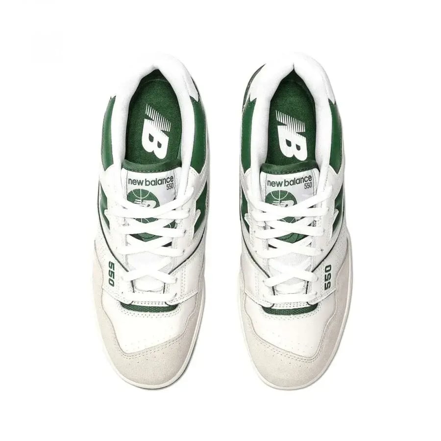 New Balance 550 Green White