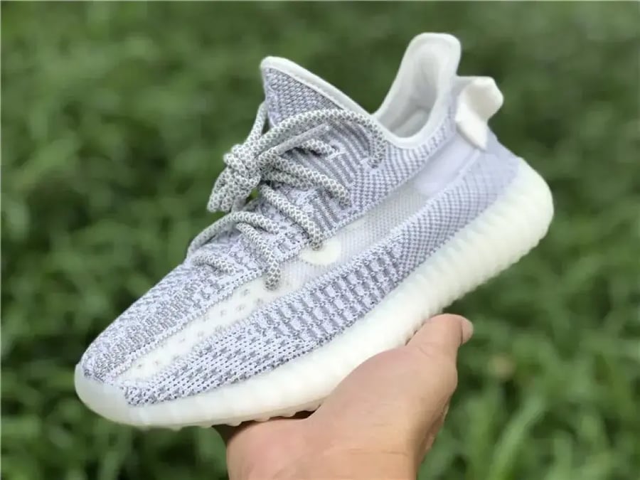 Yeezy Boost 350 V2 'Static' - Non-reflective | ستاتيك حبال عاكسة