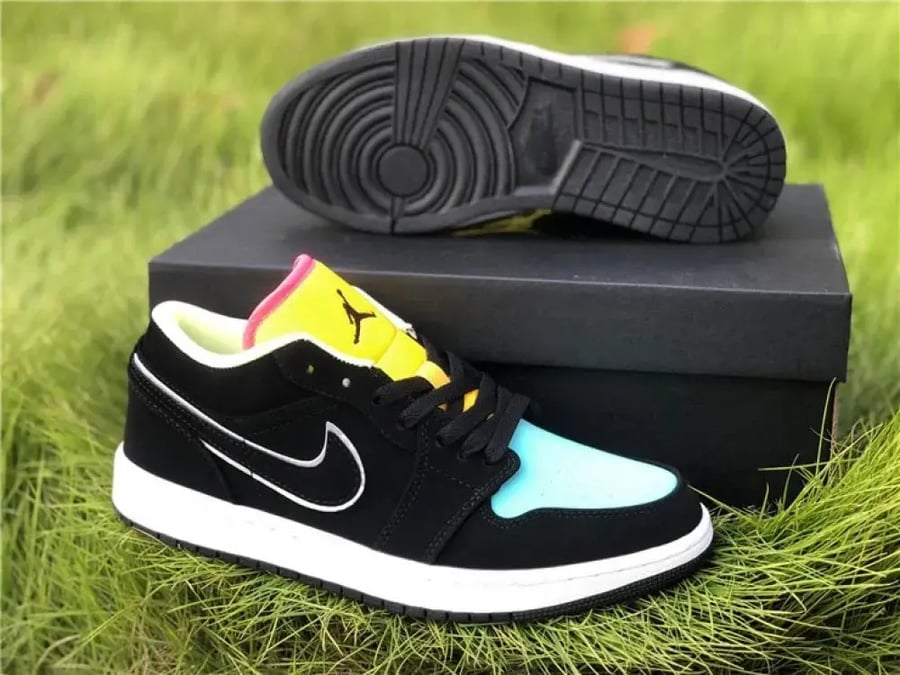 Air Jordan 1 LOW SE GS "Aurora Green"