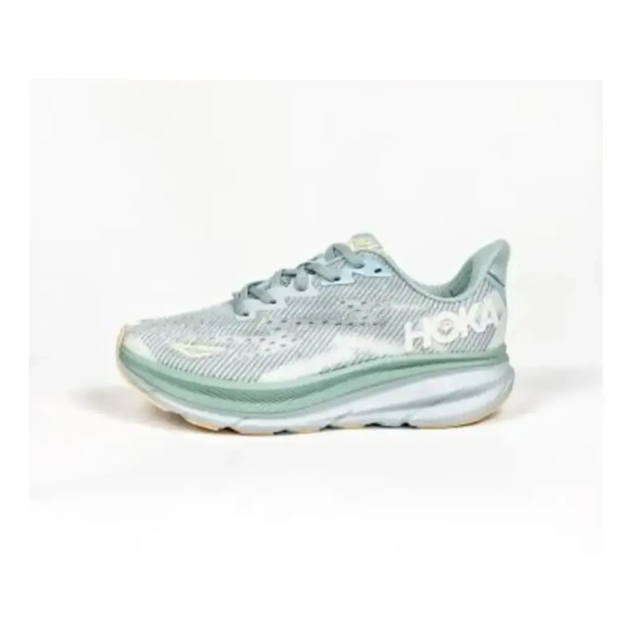 HOKA Clifton 10 - Light Grey/Sage