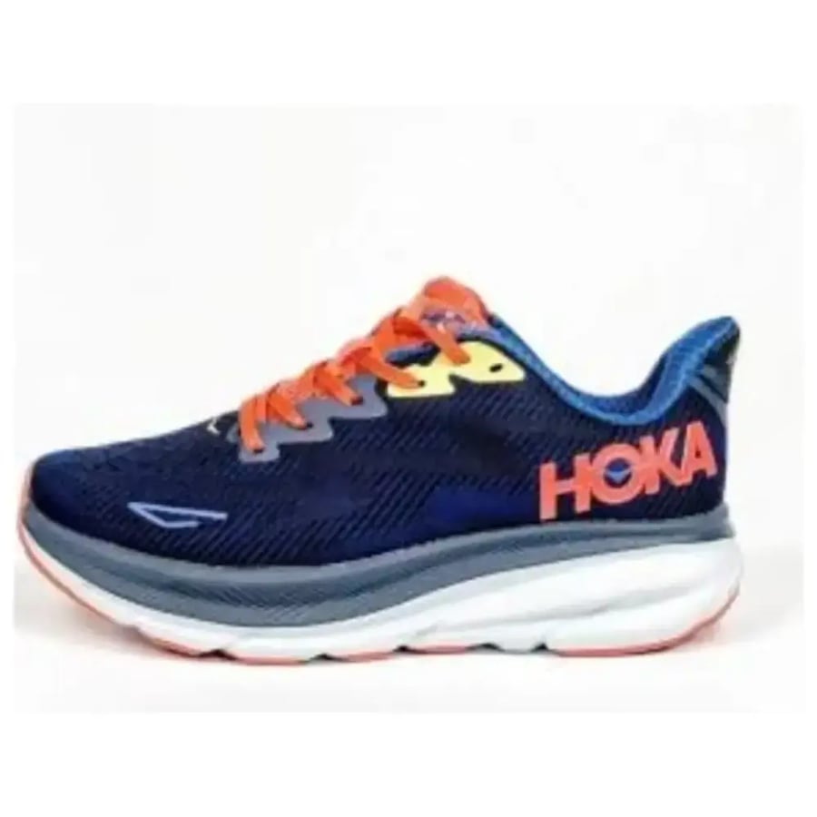 HOKA Clifton 10 - Navy/Orange