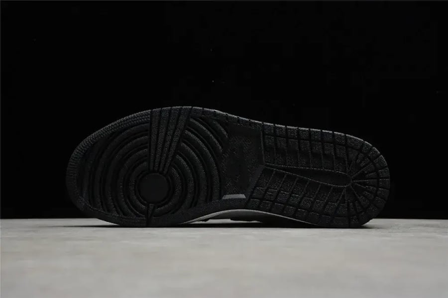 Air Jordan 1 low black GREY/WHITE