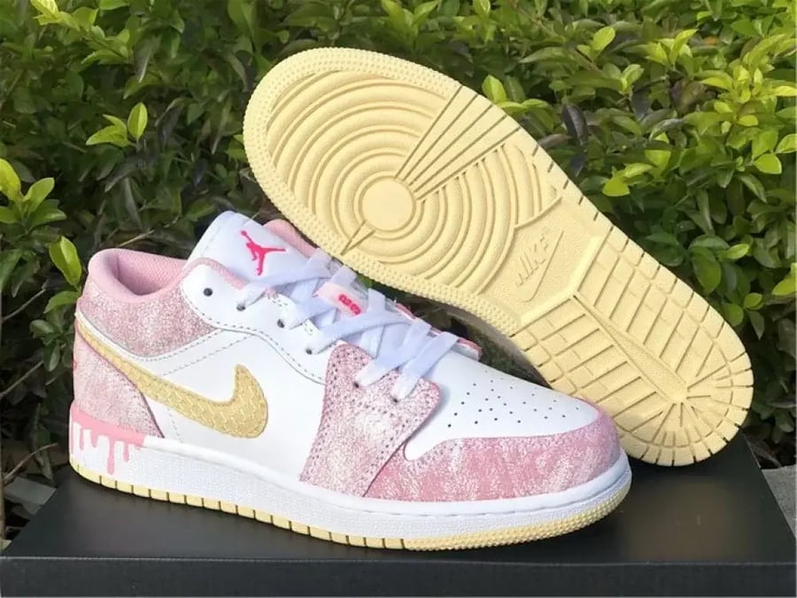 Air Jordan 1 Low GS “Paint Drip”