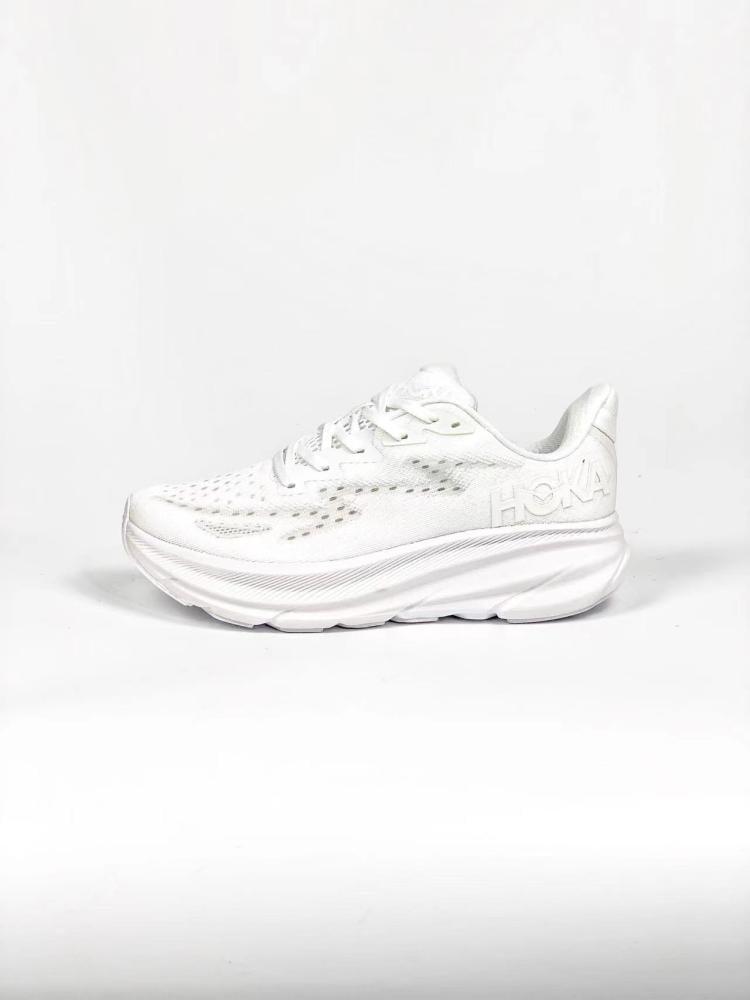 HOKA Clifton 9 - Triple White