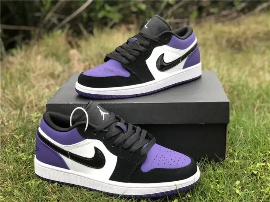 Air Jordan 1 Low court purple