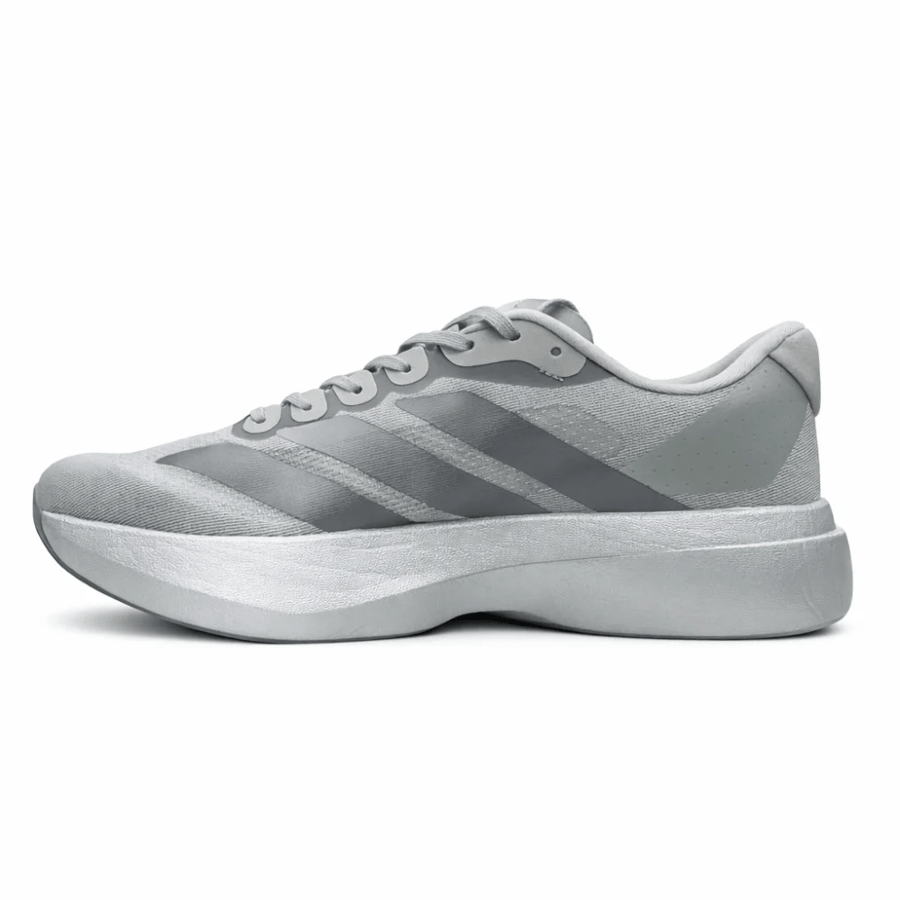 حذاء أديداس أديزيرو إيفو SL فضي ورمادي | Adidas Adizero EVO SL
