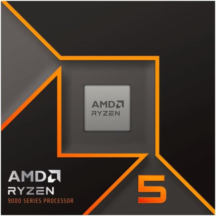 معالج جهاز كمبيوتر مكتبي غير مقفل رايزن™ من ايه ام دي، 6 أنوية، 12 خيط، موديل AMD ريزن™ 5 9600X، 38 ميجابايت