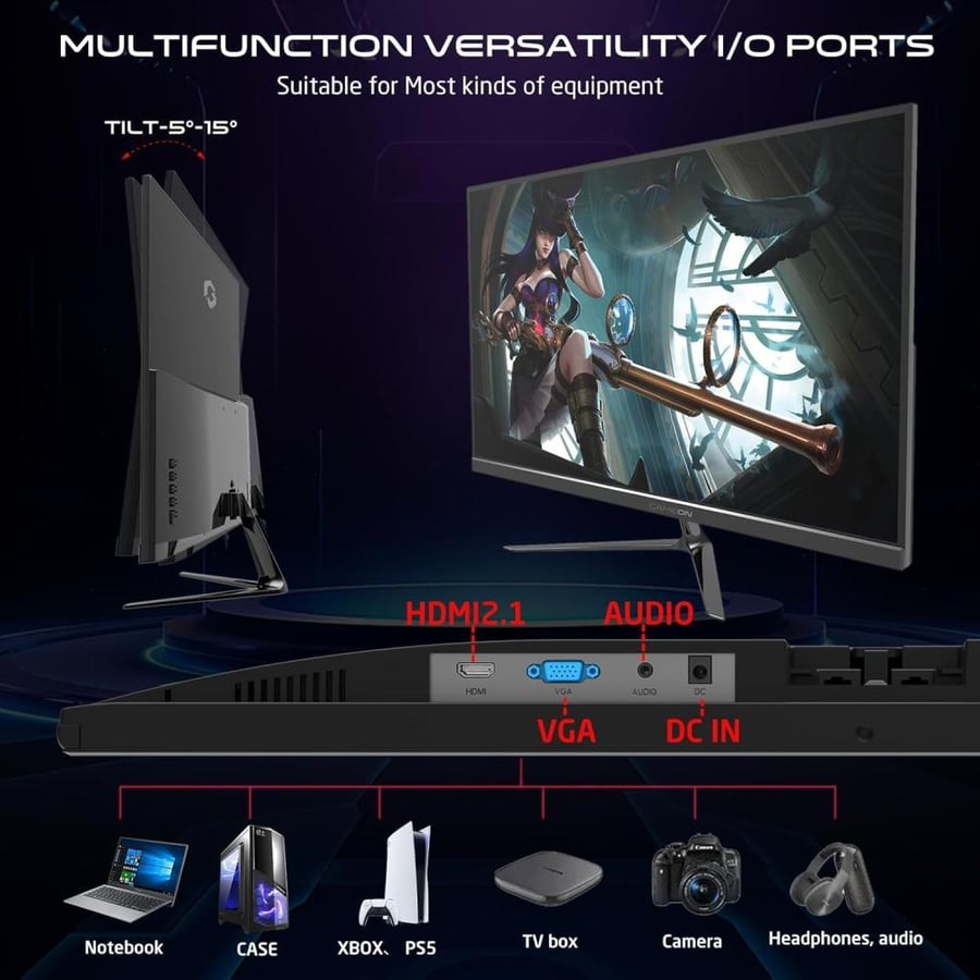 شاشة GOES22FHD120IPS 22 بوصة FHD 120 هرتز