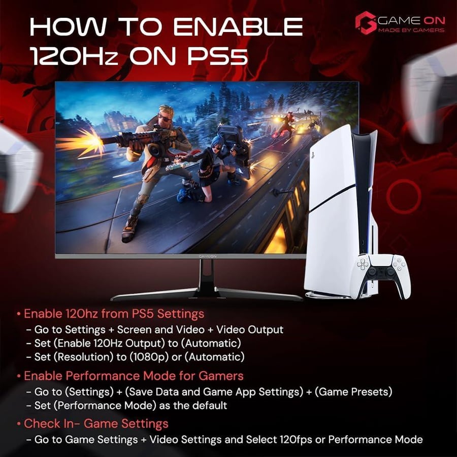 شاشة GOES22FHD120IPS 22 بوصة FHD 120 هرتز