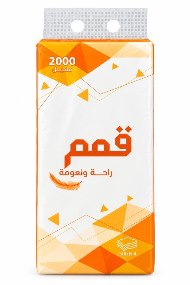 مناديل قمم علاقي 2000 منديل 4 طبقات
