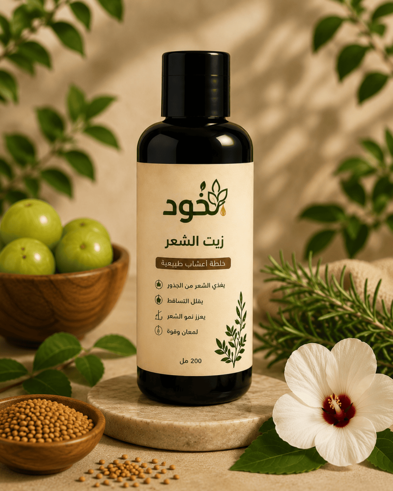 زيت الشعر الطبيعي