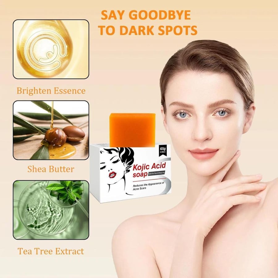 Korean kojic acid soap