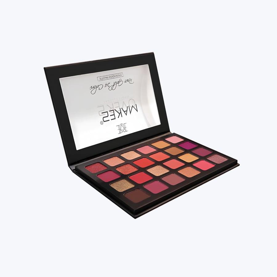 24-Color Rose Gold Eyeshadow Palette